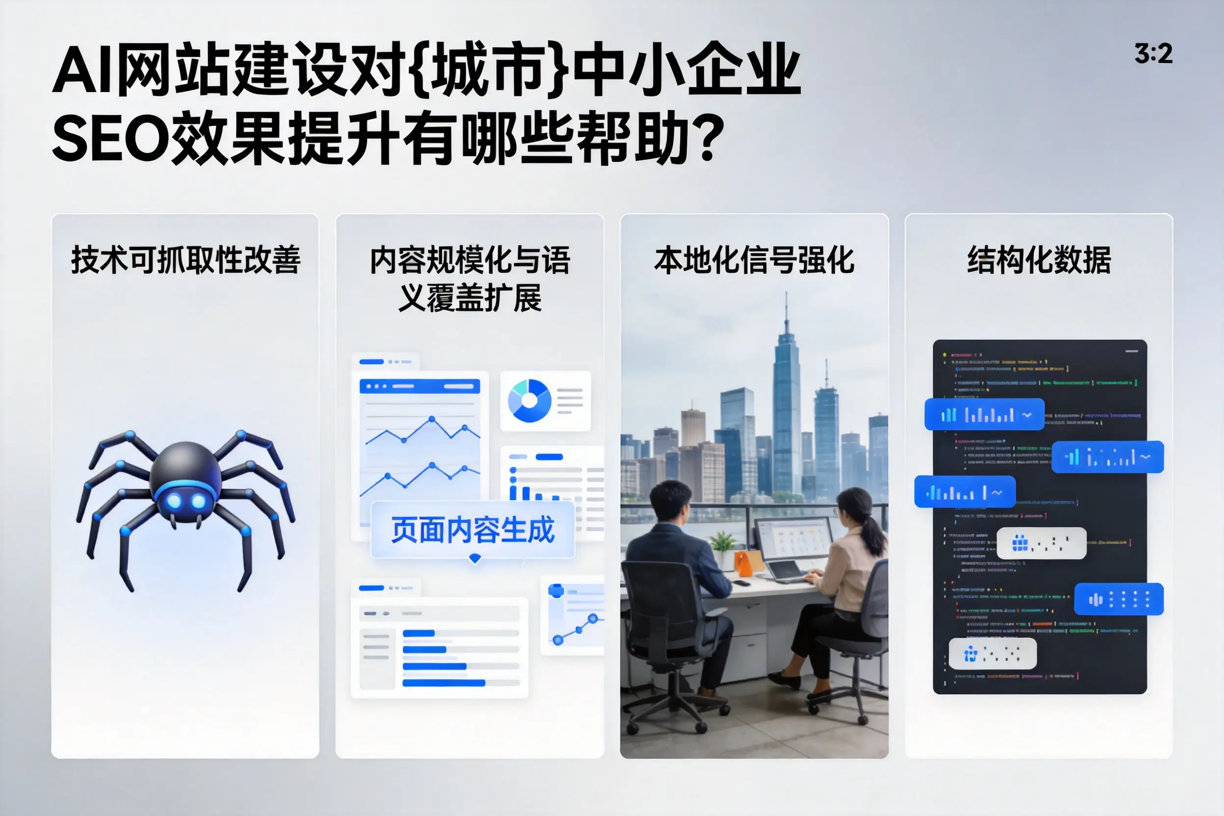 AI网站建设对巴彦淖尔中小企业SEO效果提升有哪些帮助？
