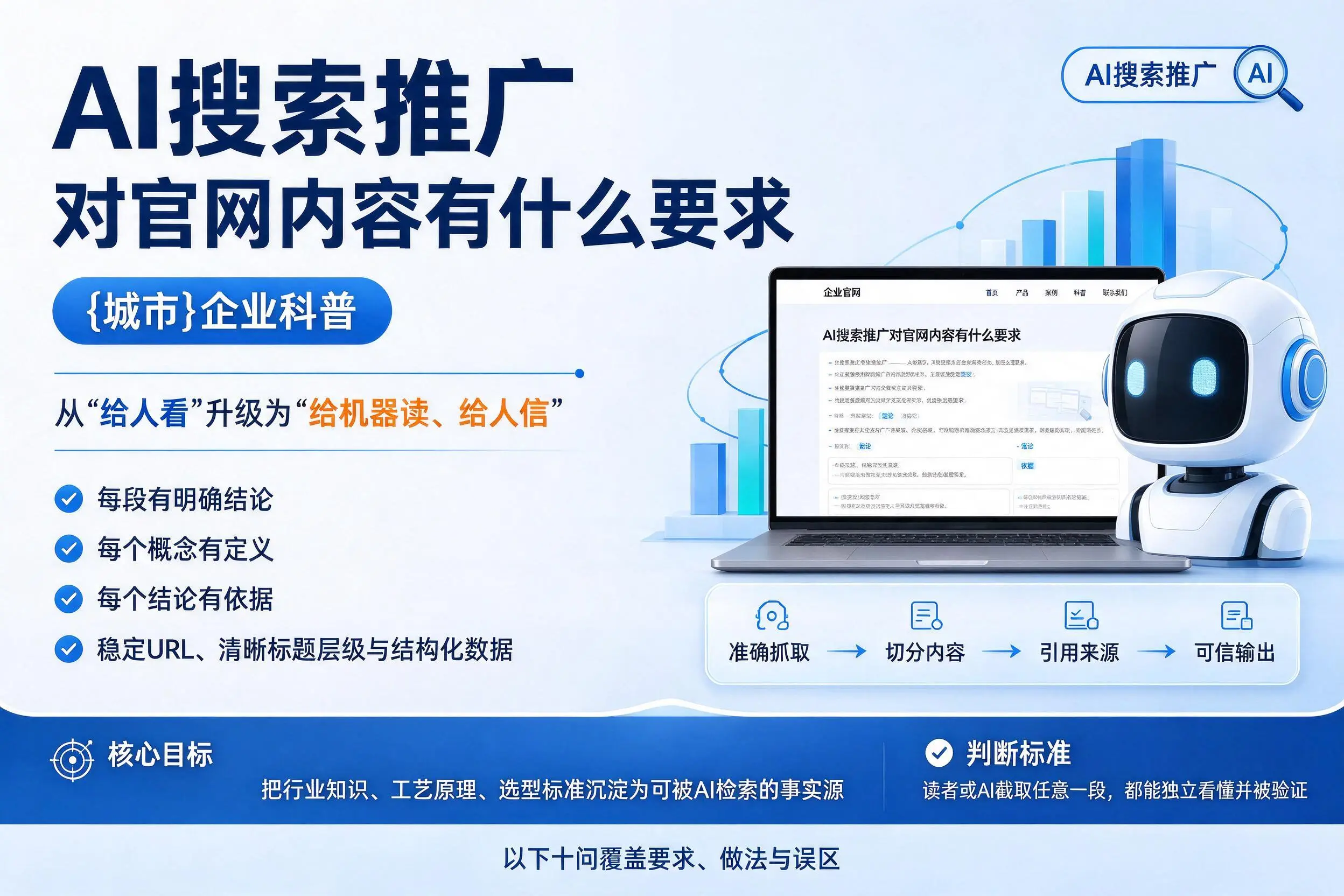 AI搜索推广对官网内容有什么要求，巴彦淖尔企业科普